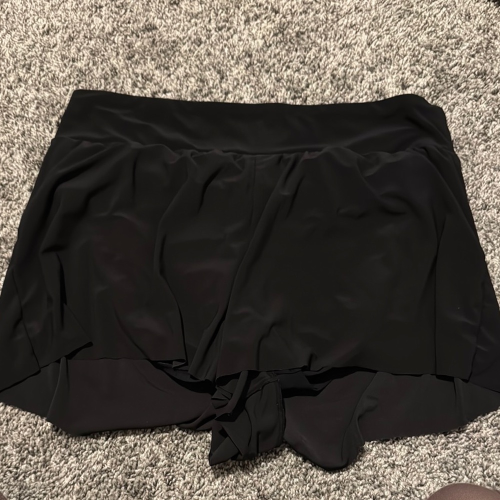 Women's Black Swim Shorts